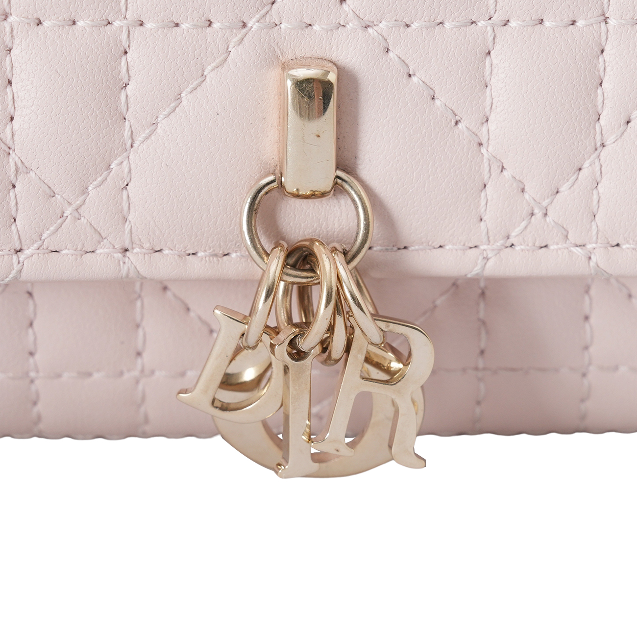 CHRISTIAN DIOR(USED)디올 미스디올 카드지갑 핑크